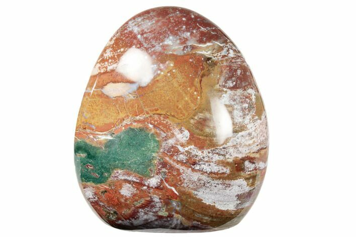 9.4" Colorful, Free-Standing, Polished Jasper (19 lbs) 